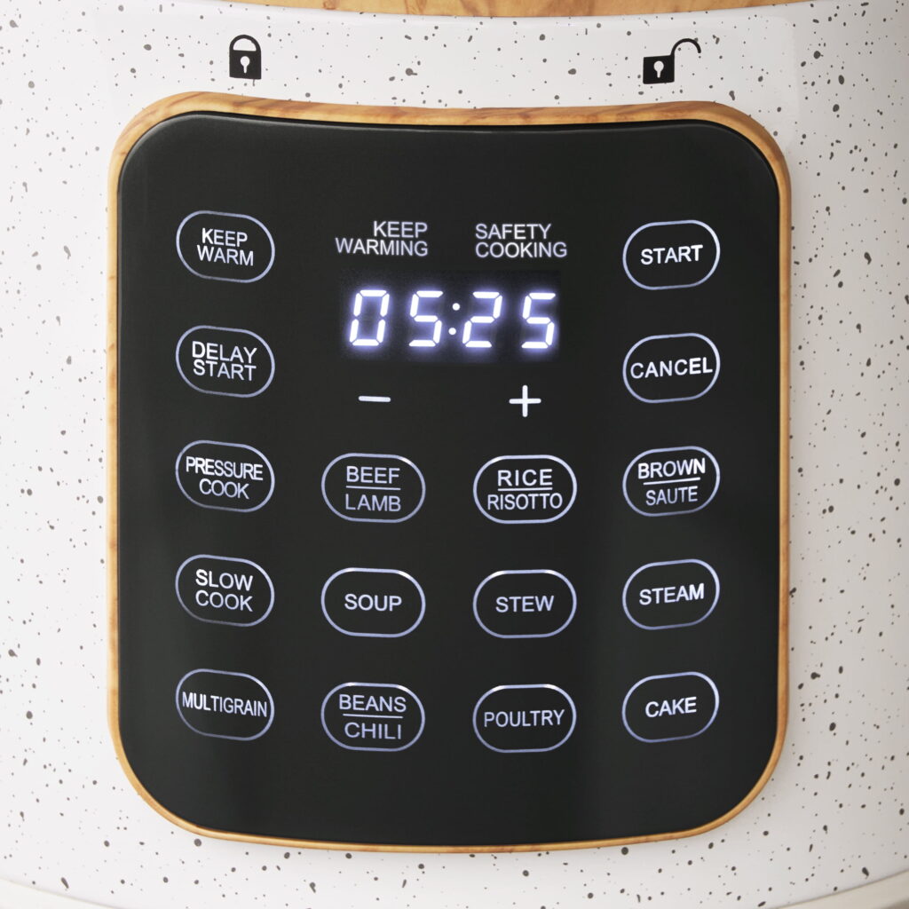 Pioneer Woman 6-Quart Pressure Cooker - Touch Control Display - Image 2