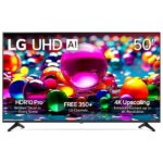 LG 50" Smart TV - 4K UHD, webOS, AI Processor, HDR10