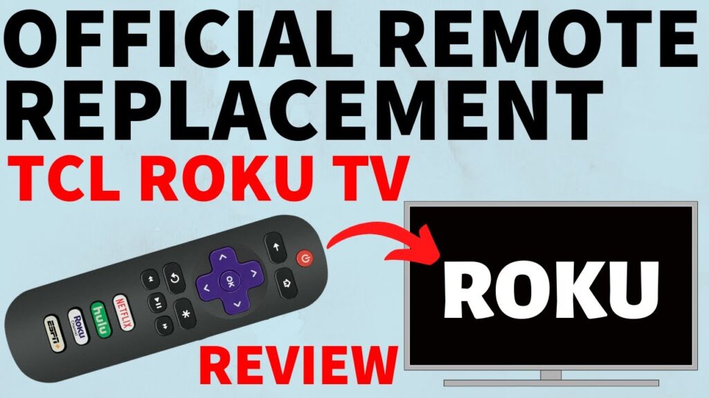 Roku Remote Control for TCL Roku Smart TVs - IR Enabled - Image 3