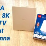 RCA Indoor Flat HDTV Multi-Directional Antenna - 1080p, 35-65 Miles