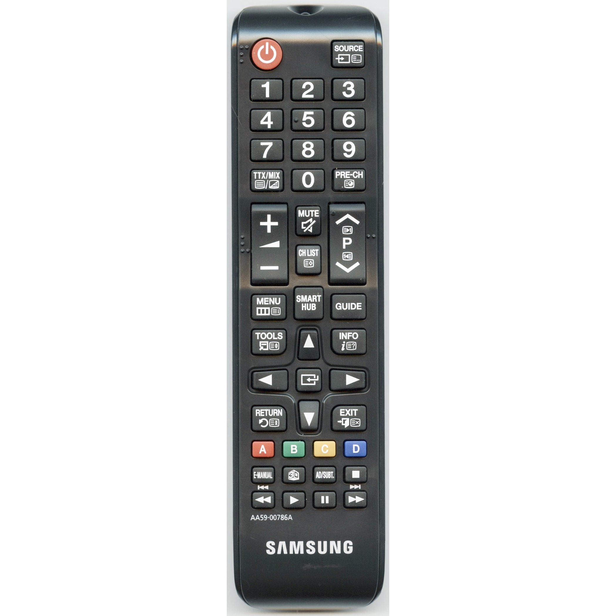 samsung-aa5900786a-for-2012-tv-remote-control_01.jpg Samsung Remote Control for HD LCD Smart TV - Infrared - Image 1