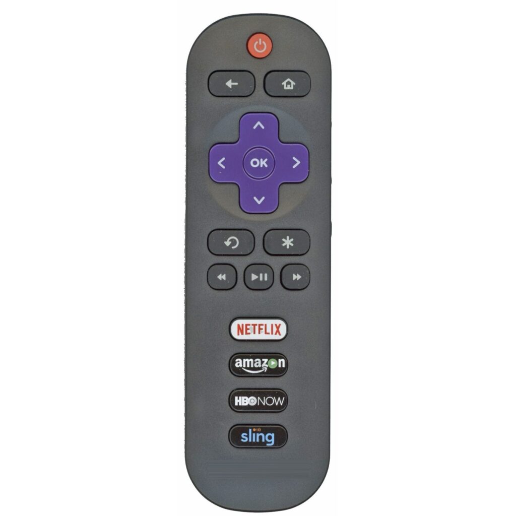 Roku Remote Control for TCL Roku Smart TVs - IR Enabled - Image 2