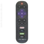 Roku Remote Control for TCL Roku Smart TVs - IR Enabled - Image 4